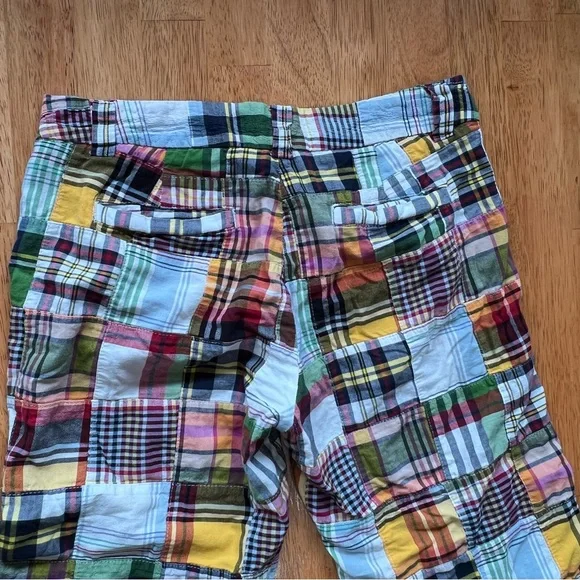 Vintage J.Crew Madras Plaid Capris – Summer 2008 – Size 2 🌞 - Picture 7 of 8